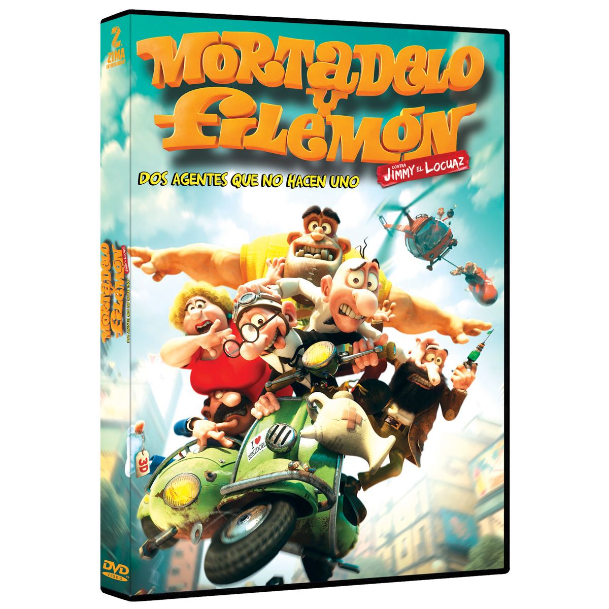 Dvd Mortadelo Y Filemón: Misión Implausible