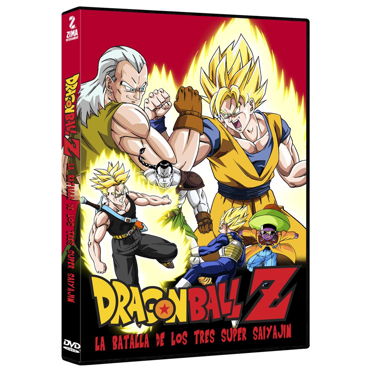 DVD Dragon Ball Z: La Batalla de los Tres Super Saiya-Jin