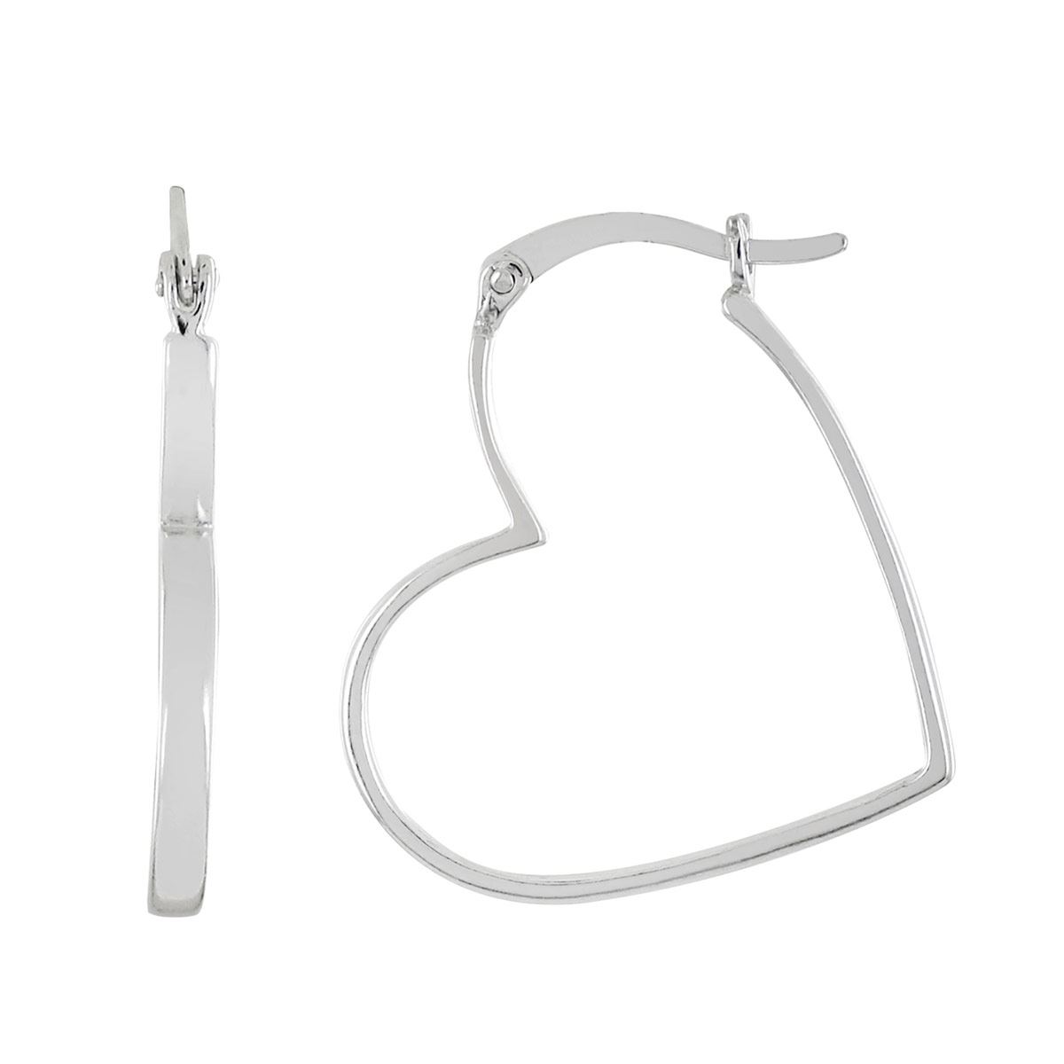 Arracadas Corazón Plata .925 DVillalpando