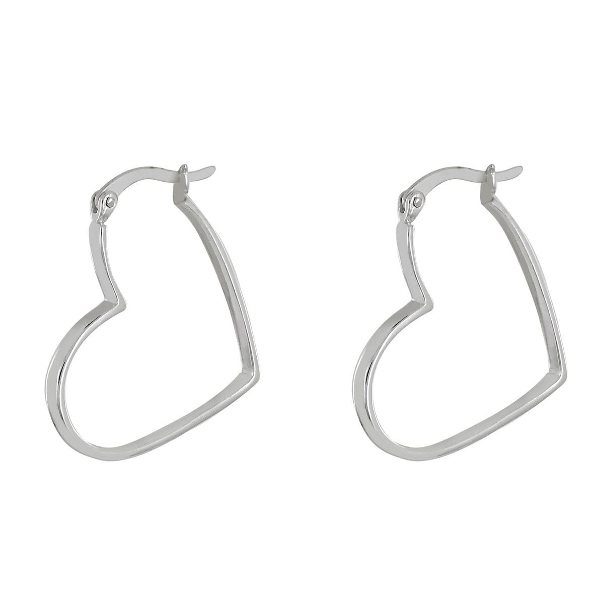 Arracadas Corazón Plata .925 DVillalpando