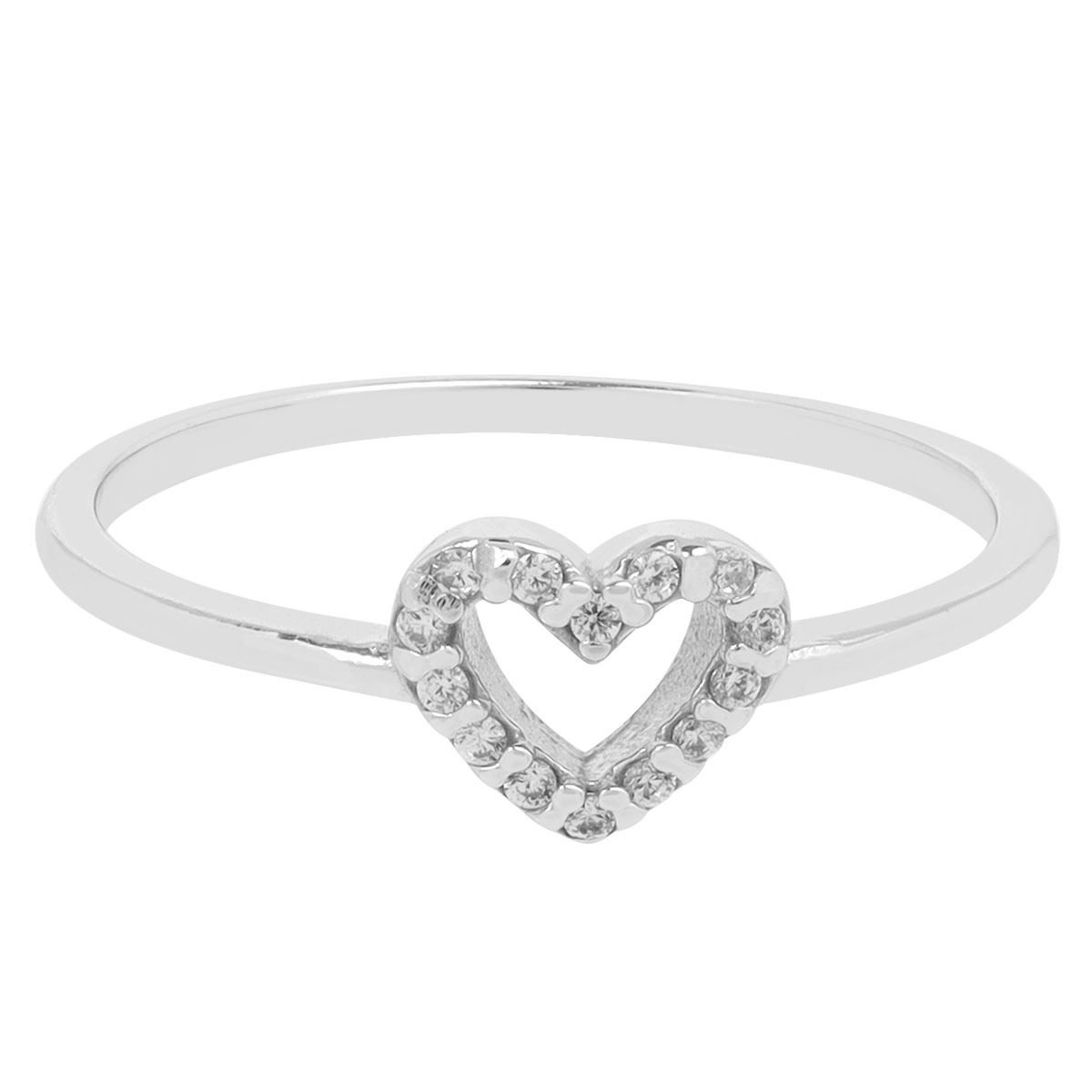 Anillo Contorno De Corazón. Plata, Anillo, Contorno De Corazón, Villalpando