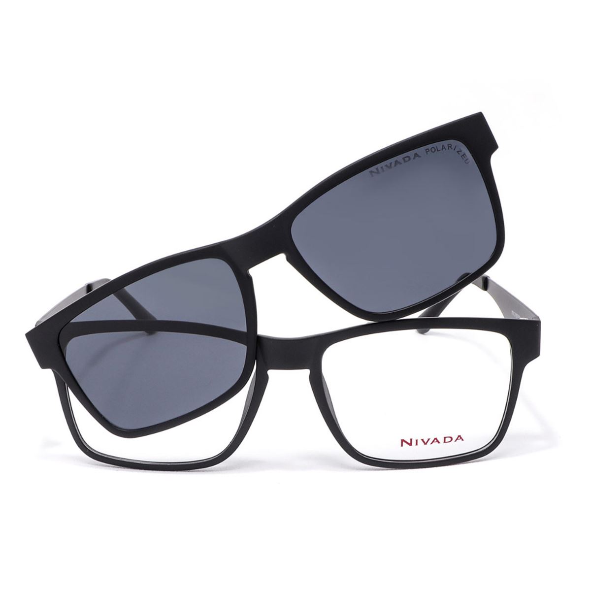 Armazón Negro Nivada para Hombre