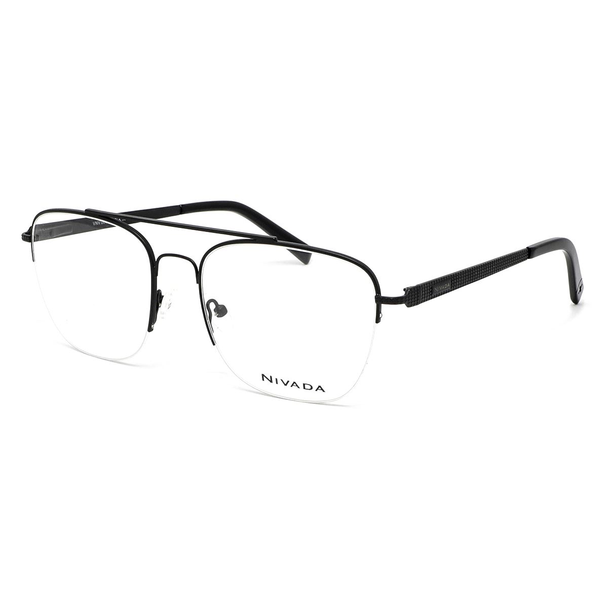 Armazón Oftalmico Negro para Hombre Nivada