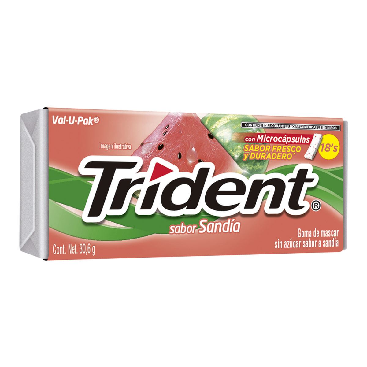 Chicles Trident Watermelon