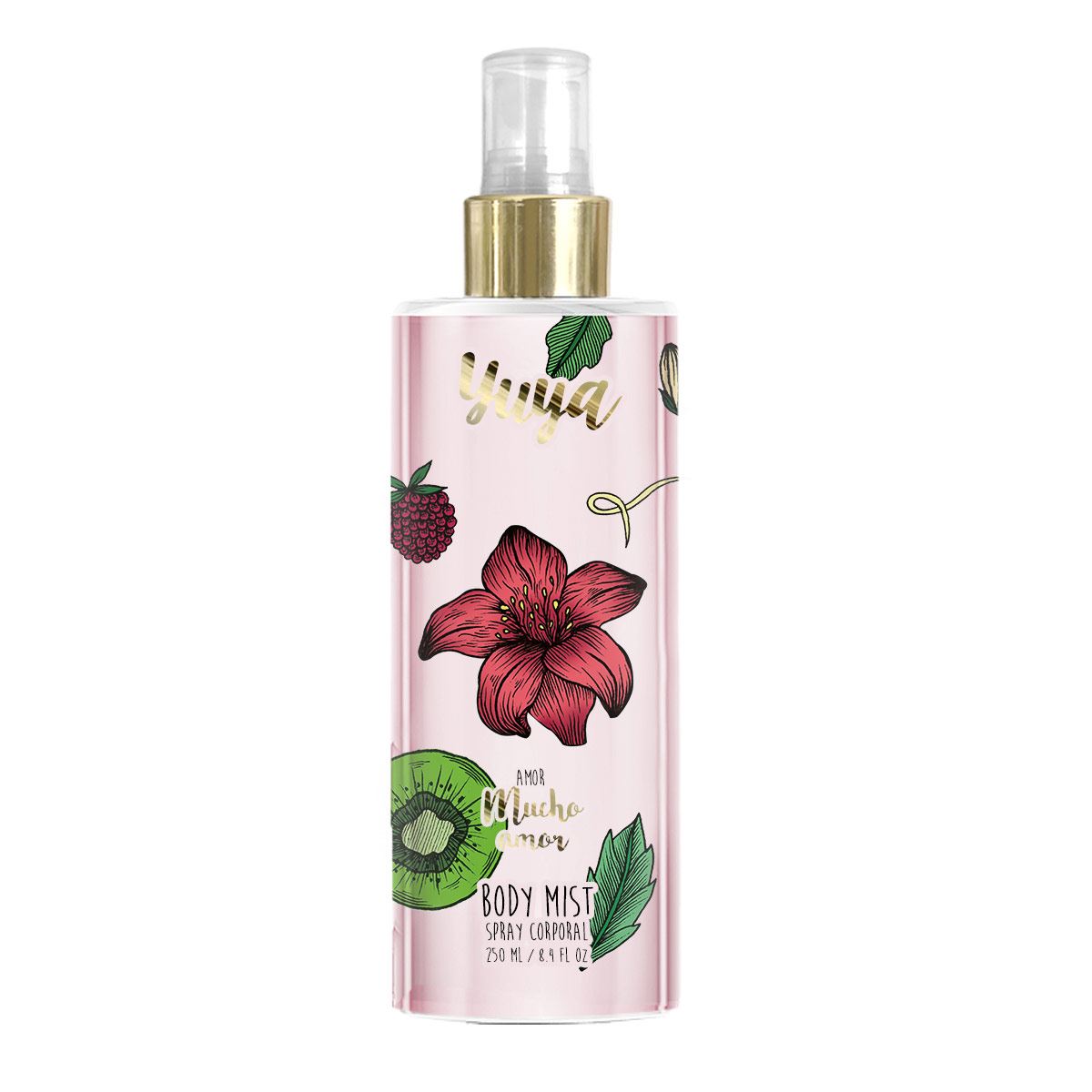 Fragancia Para Dama Body Mist  Amor Mucho Amor Yuya