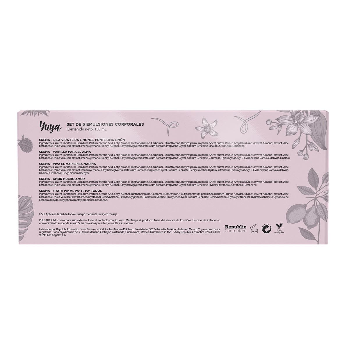 Set de Emulsión Corporal Yuya