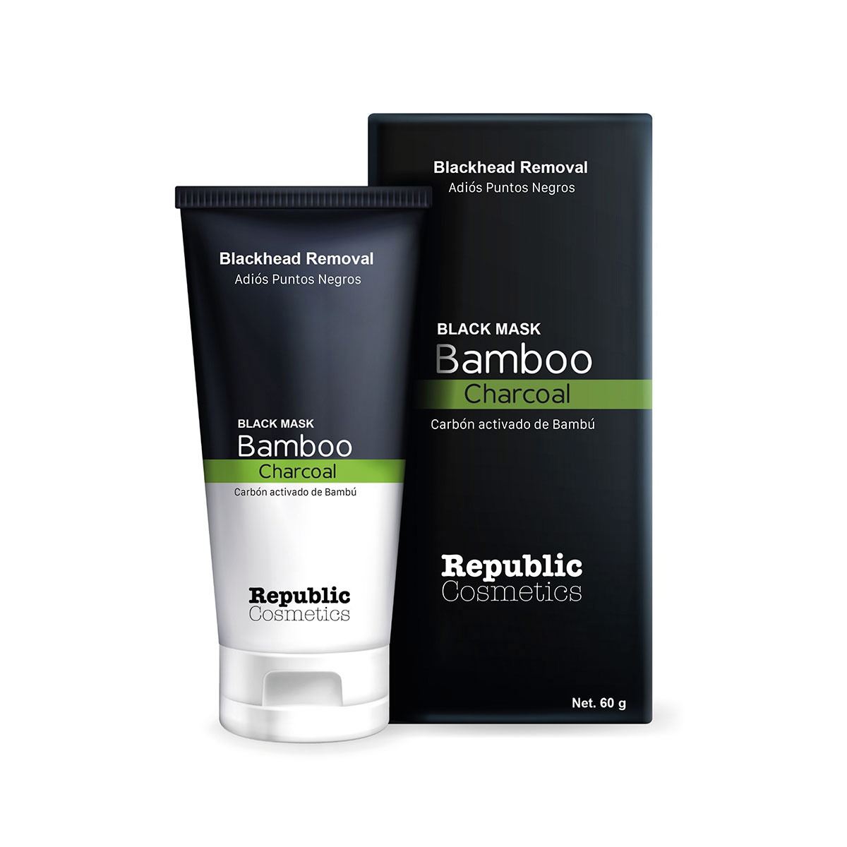 Mascarilla de carbón activado de Bambú 60 g