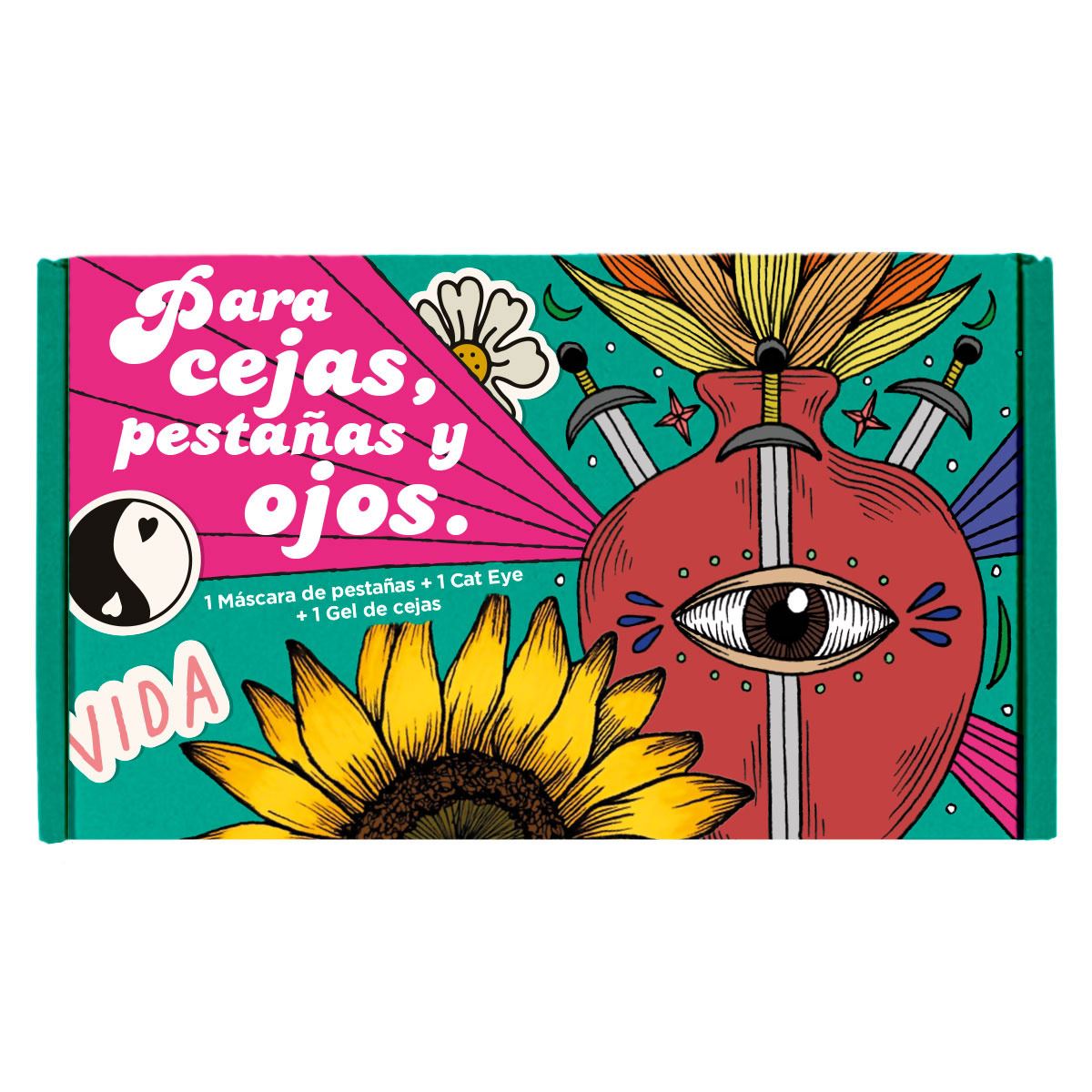 Pack Máscara 10 Aceites + Gel de Cejas + Cat Eye Yuya