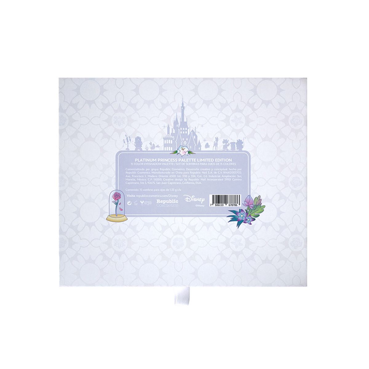 Set de Sombras 15 colores "Princesas Platino"