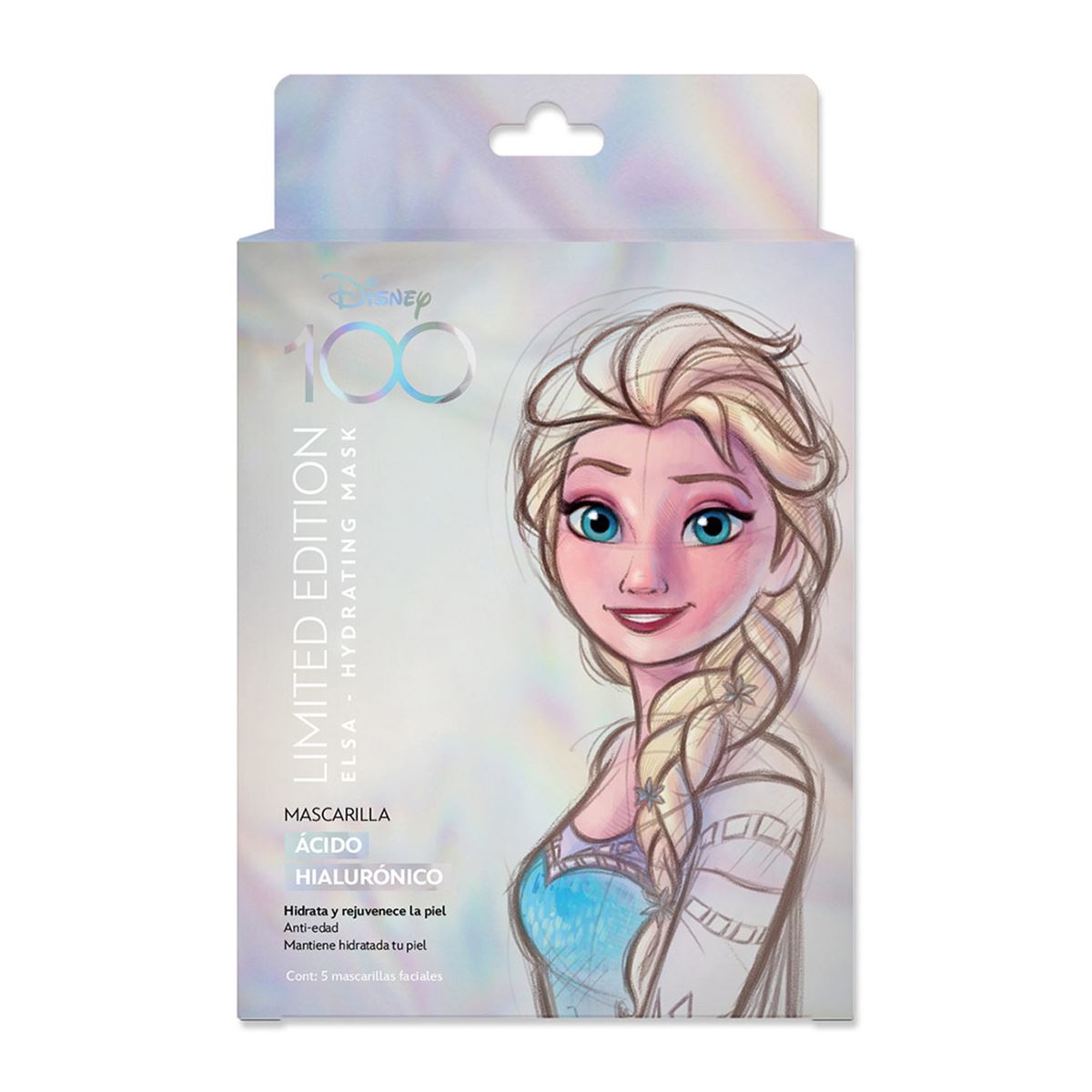 Paquete con 5 mascarillas faciales "Elsa"
