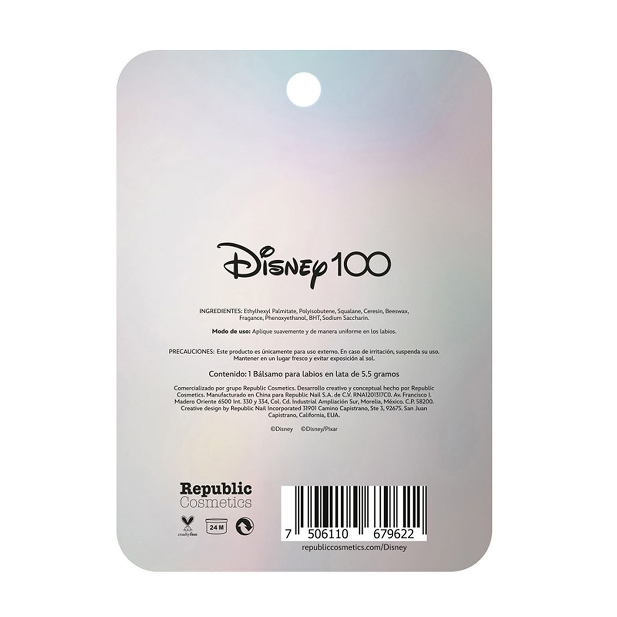 Bálsamo para Labios "Blanca Nieves"