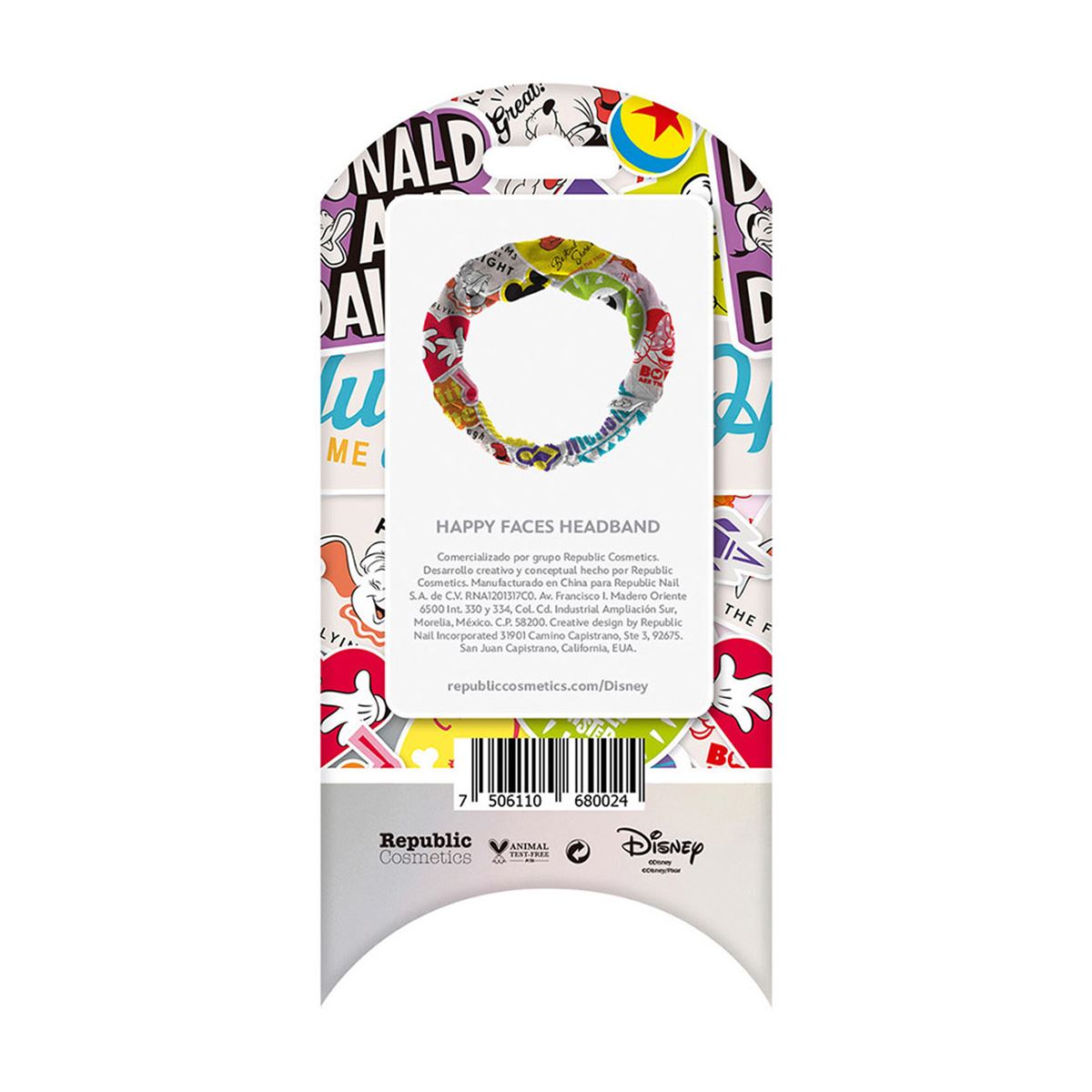 Banda para el cabello Edición Platinum "Caritas Felices"