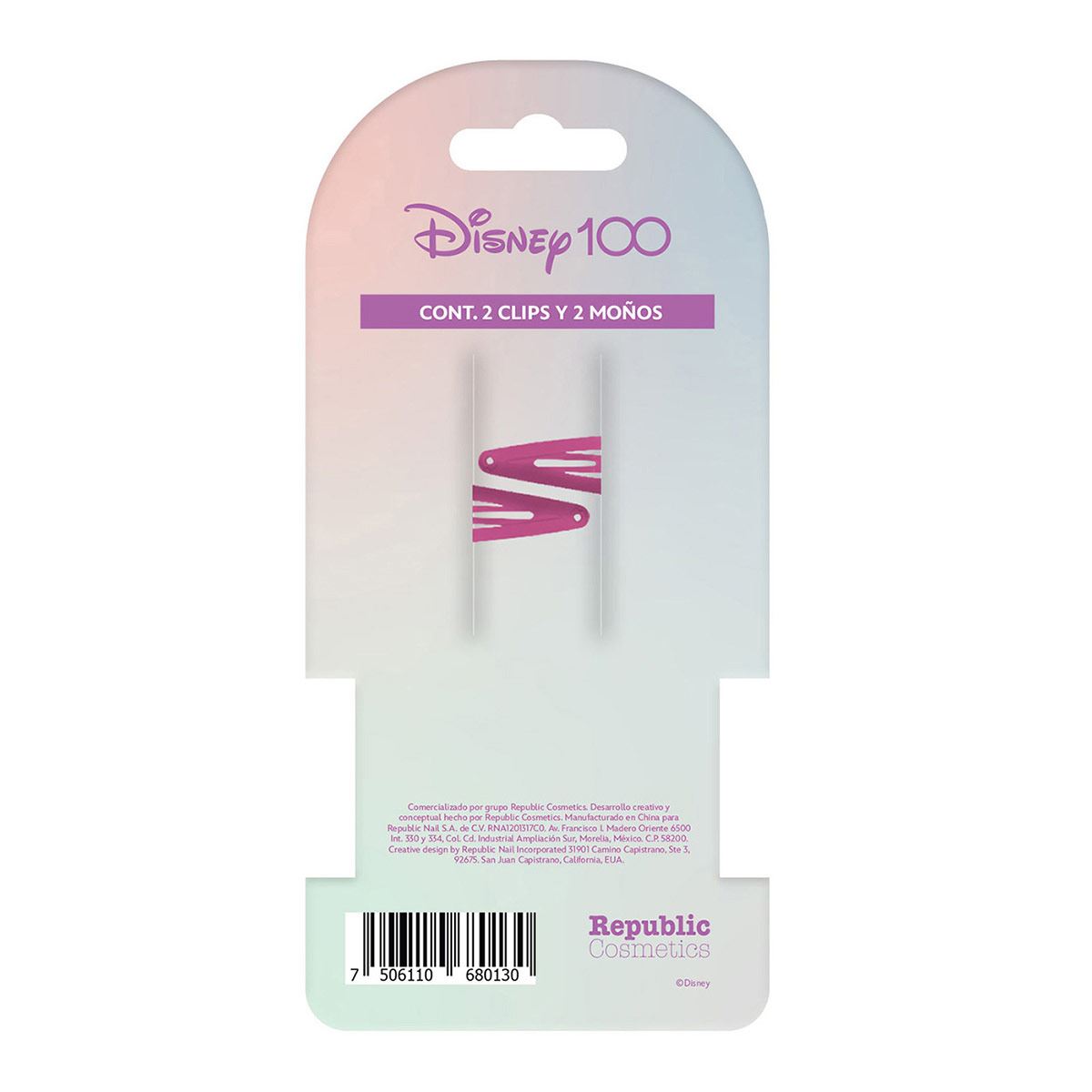 Set de 4 accesorios para el cabello "Princesas"