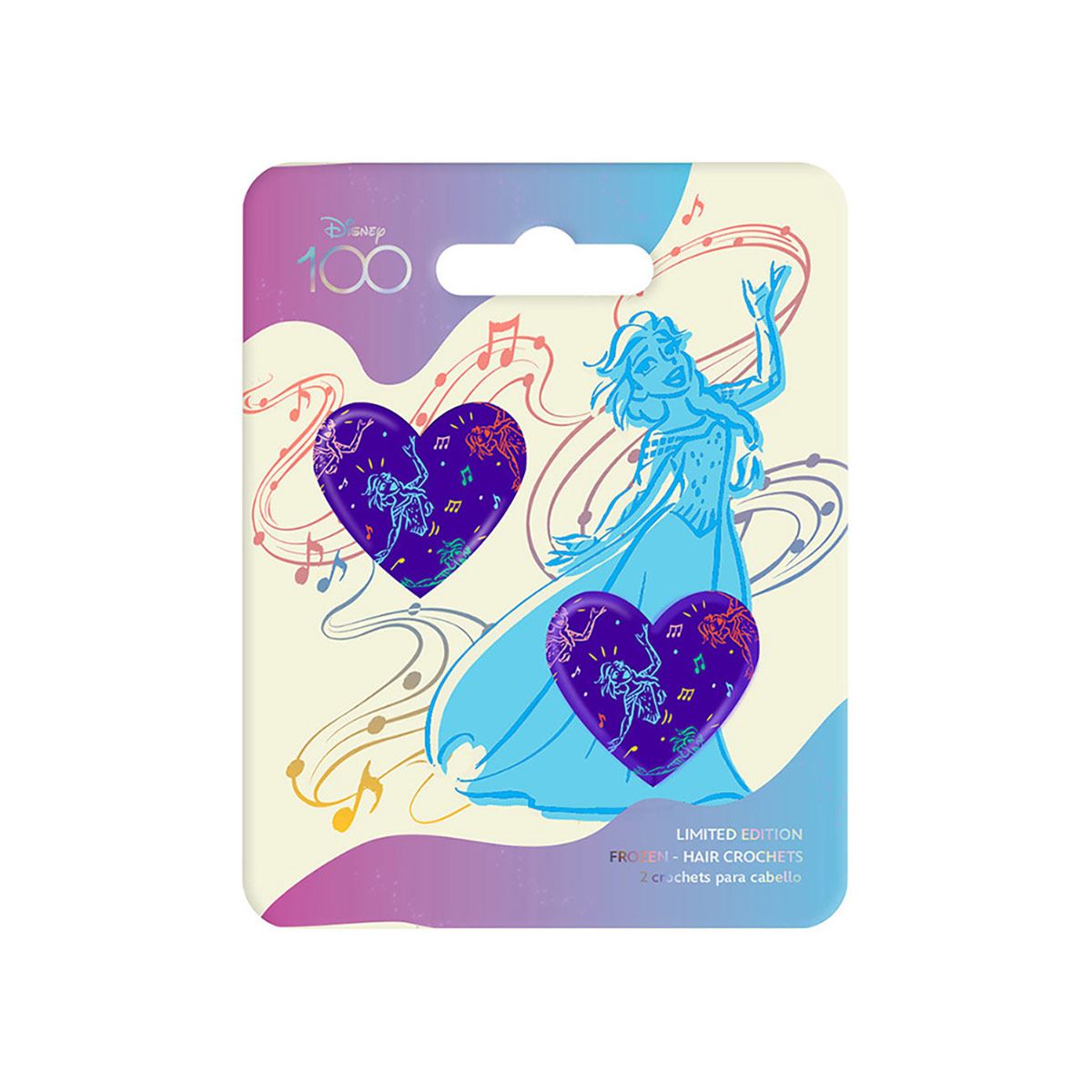 Set de 2 accesorios Crochet para el cabello "Elsa"
