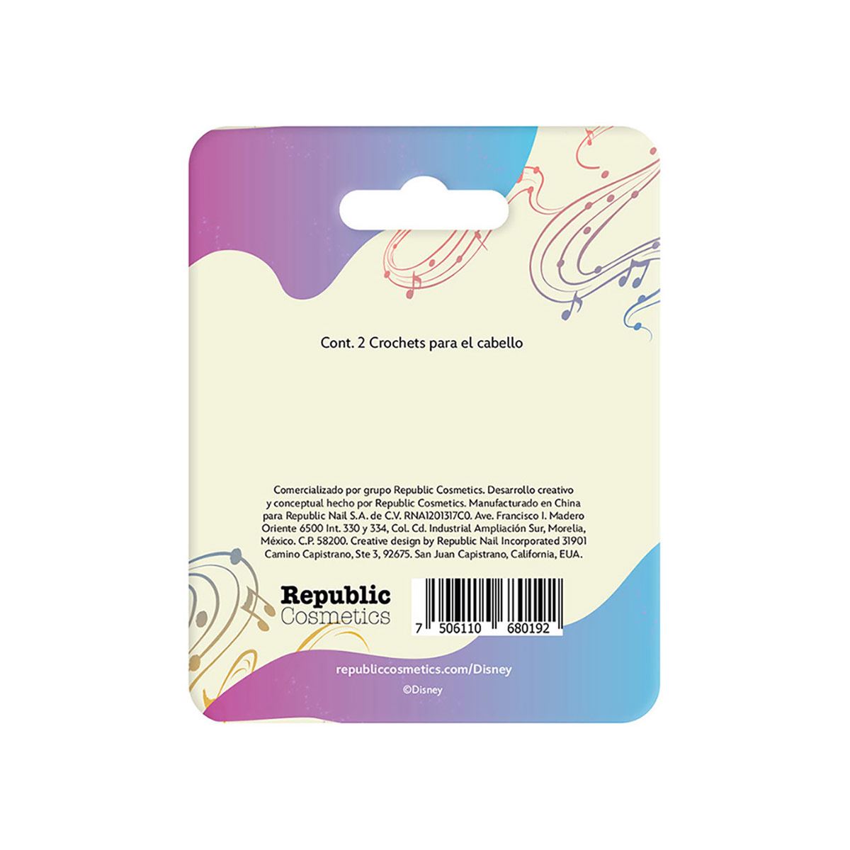 Set de 2 accesorios Crochet para el cabello "Elsa"