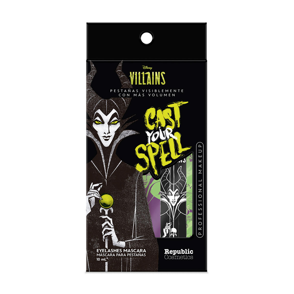 Máscara de Pestañas Disney Malefica