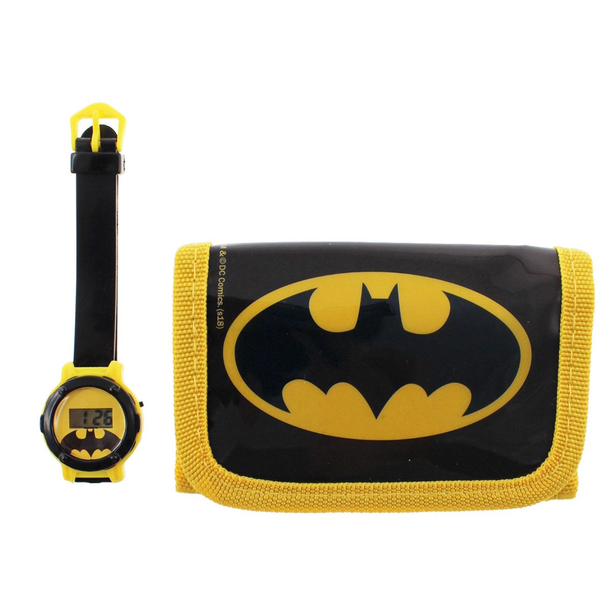 Set de Reloj Digital y Cartera Batman