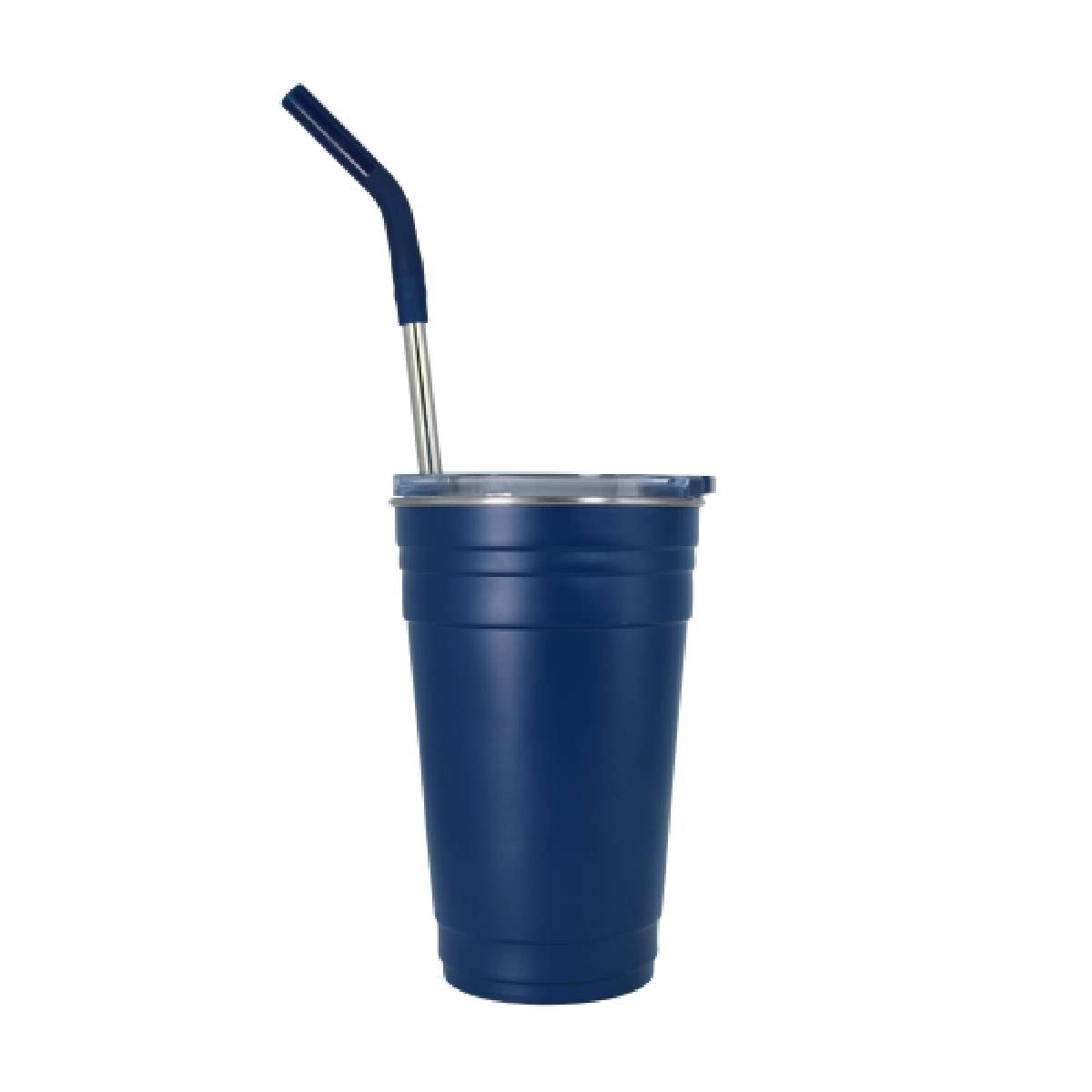 Party Cup Vaso De Acero 20 Oz Azul Marino