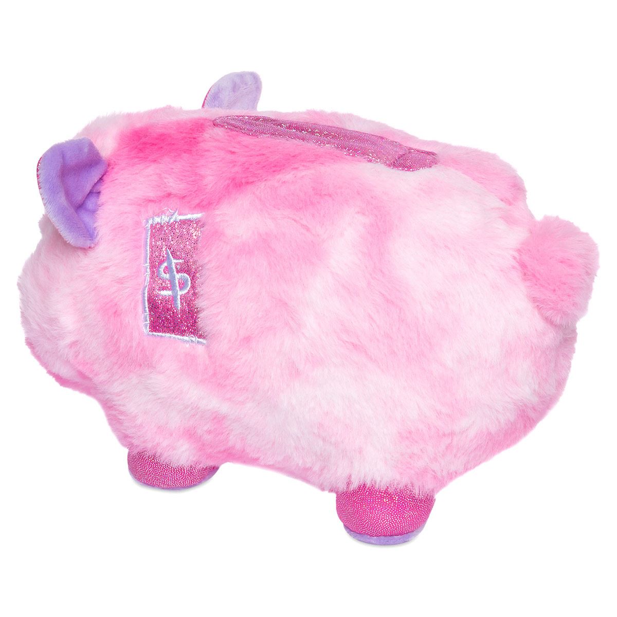 ALCANCIA CON SONIDO PLUSH ROSA PORC