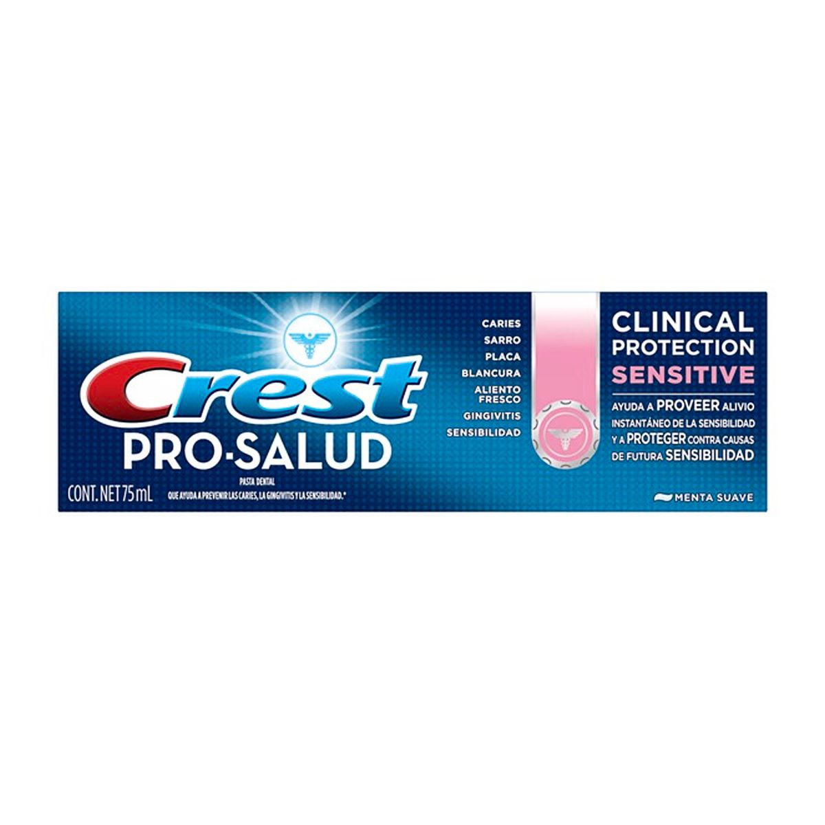 Crema Dental Crest Pro-Salud Sensitive 75 Ml