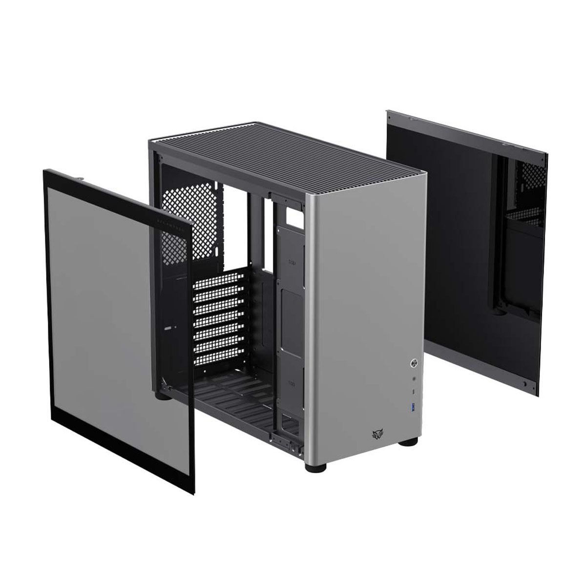 Gabinete Media Torre Eris Special GM985 Gris