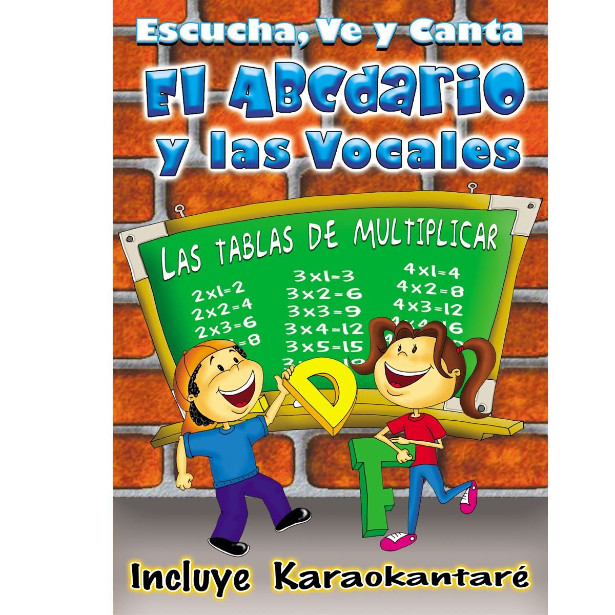 DVD EI Abecedario Las Tablas De Multiplicar  y  Las Vocales