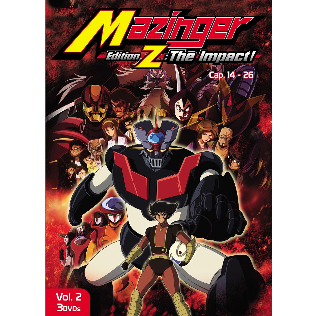 DVD Mazinger Z Edition The Impack Vol. 1