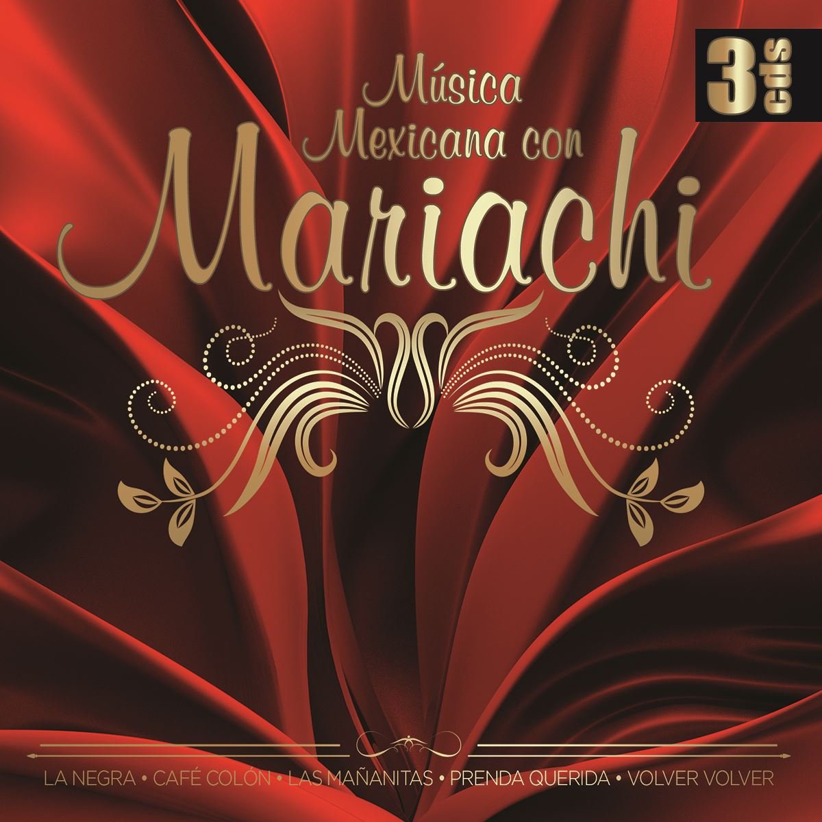 3CD Musica Mexicana con Mariachi