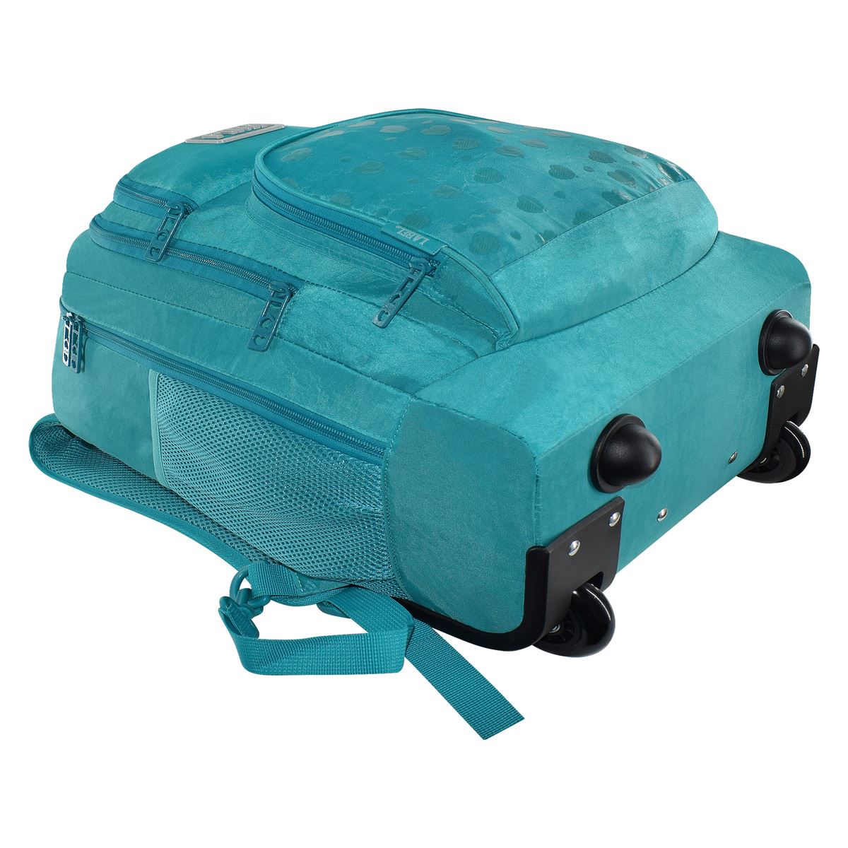 Mochila Porta Laptop Rodante Menta Pink Label