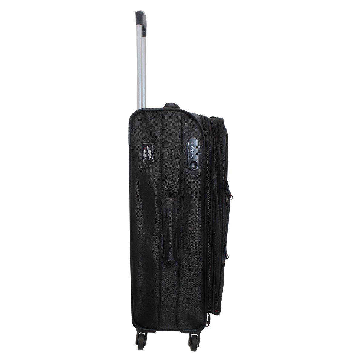 MALETA SWISSBRAND SET LEMÁN SBT-00550 24" NEGRO