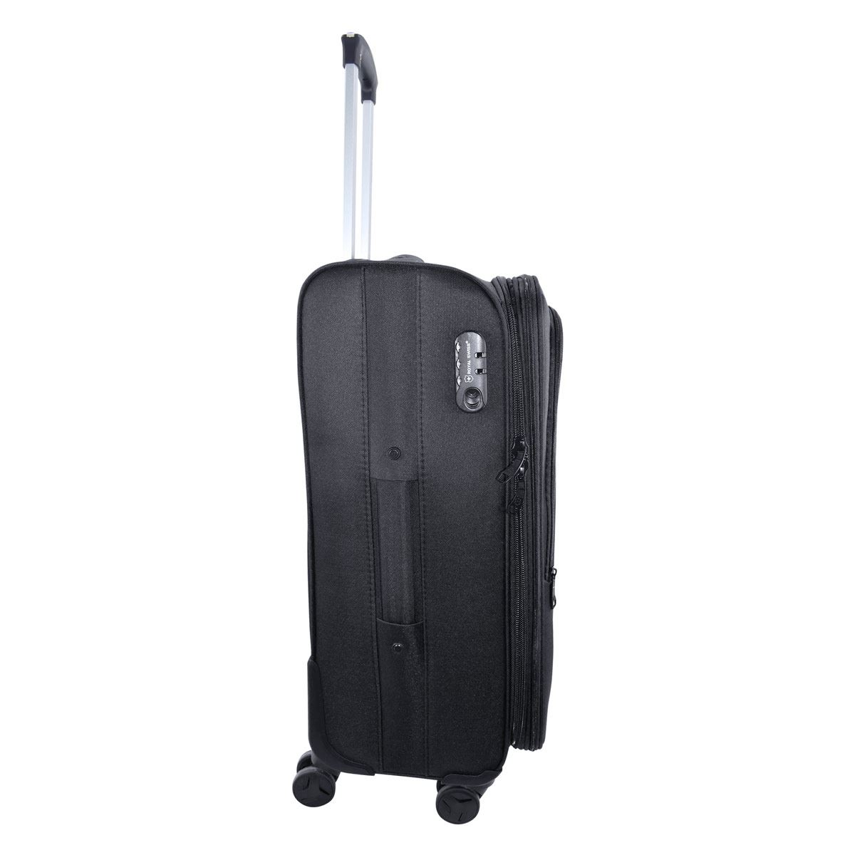 Maleta 24" Negra Friburgo Royal Swiss