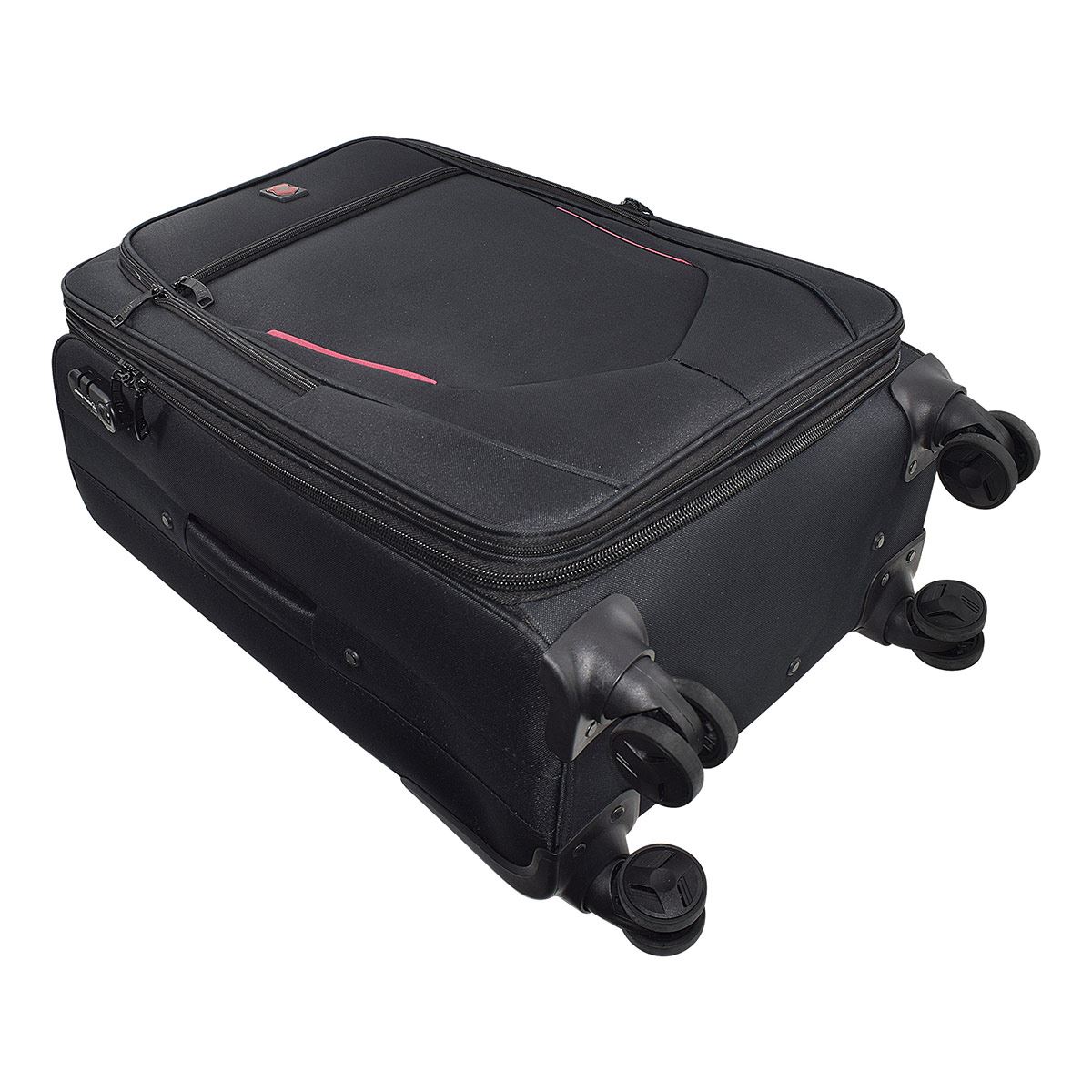 Maleta 24" Negra Friburgo Royal Swiss