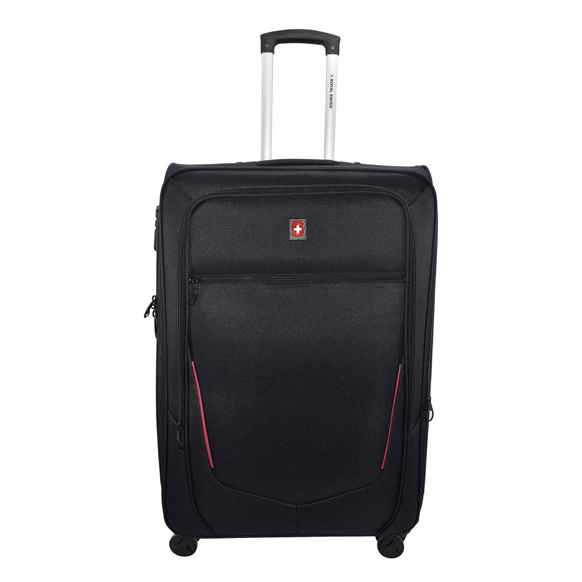 Maleta 28" Negra Friburgo Royal Swiss