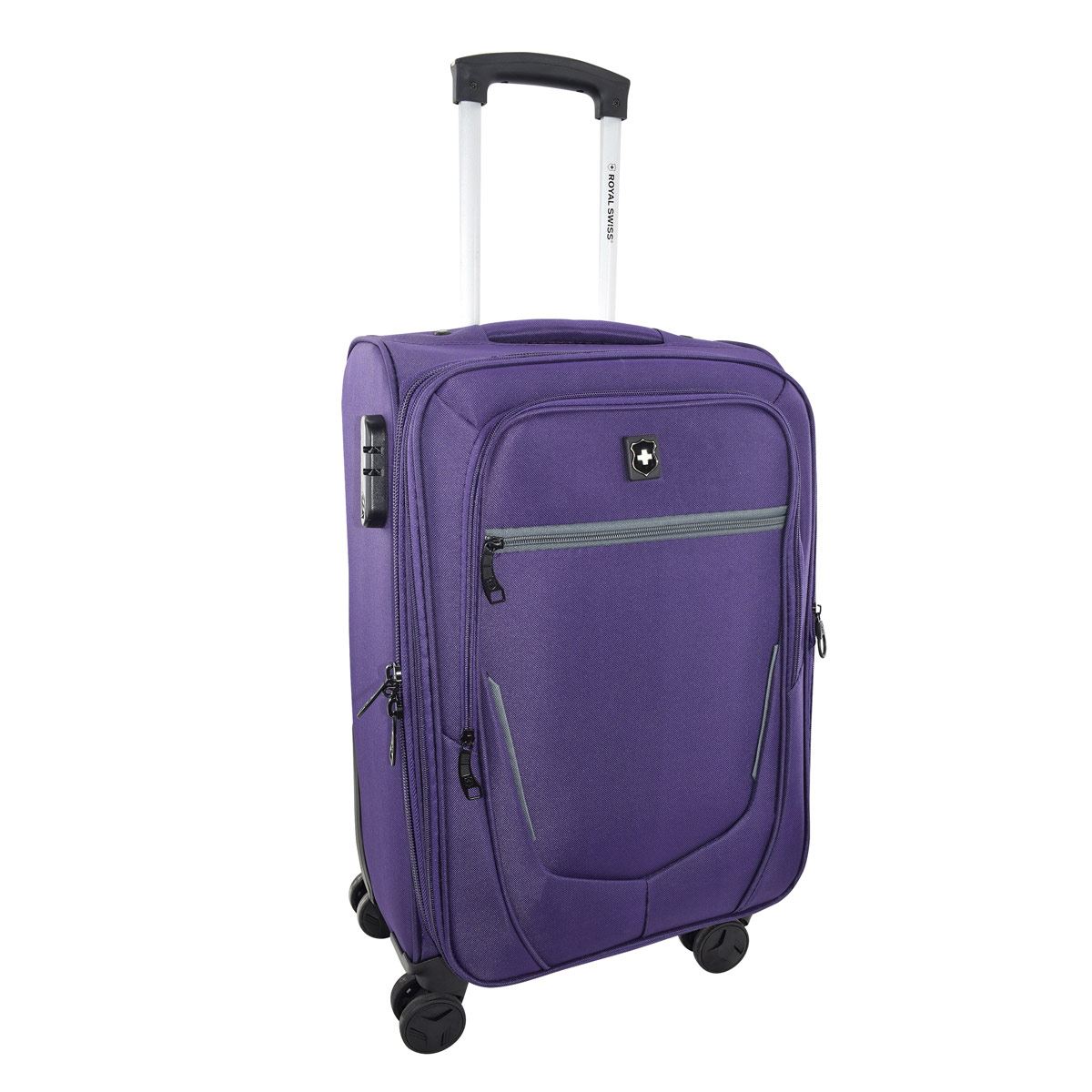 Maleta 20" Morada Friburgo Royal Swiss