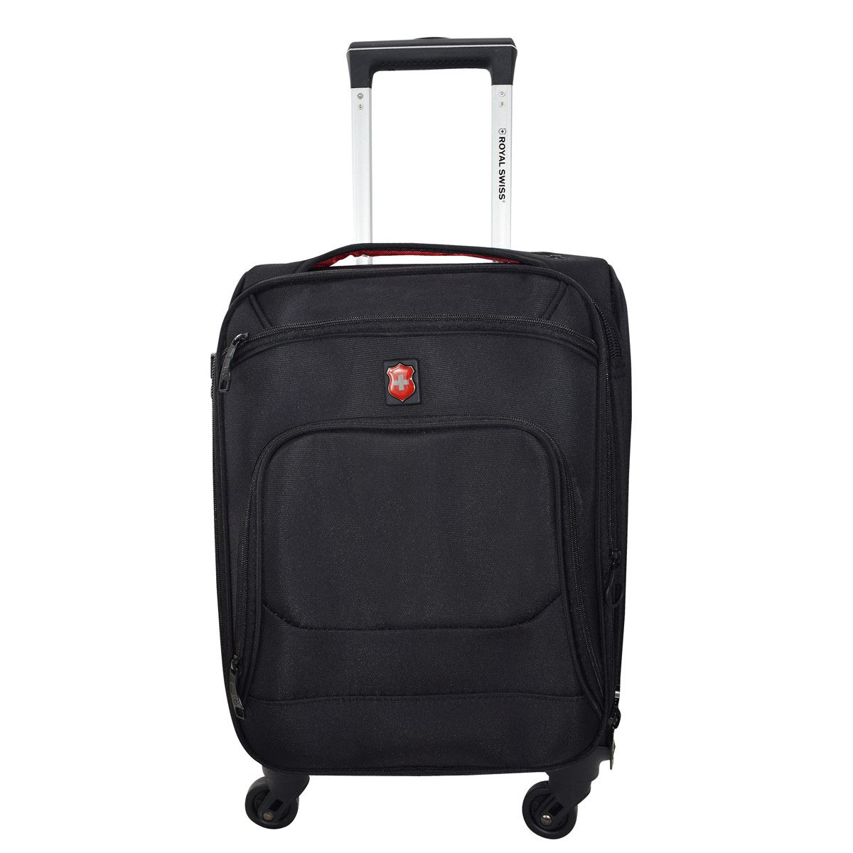 Maleta de Viaje Royal Swiss con Ruedas Negro Interlaken 18"