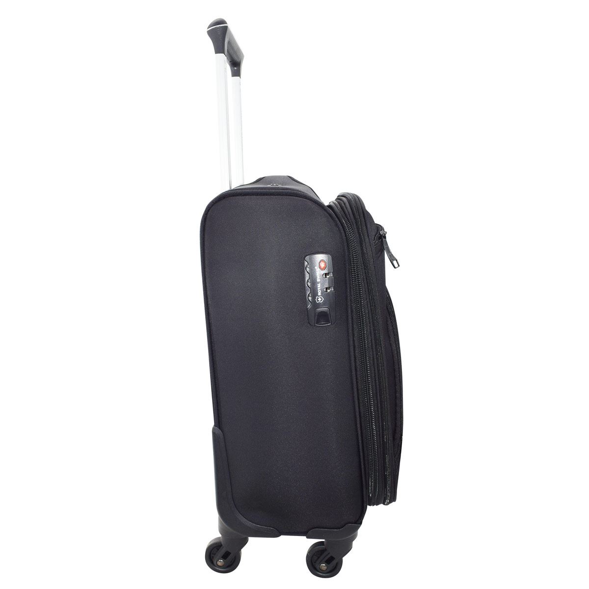 Maleta de Viaje Royal Swiss con Ruedas Negro Interlaken 18"