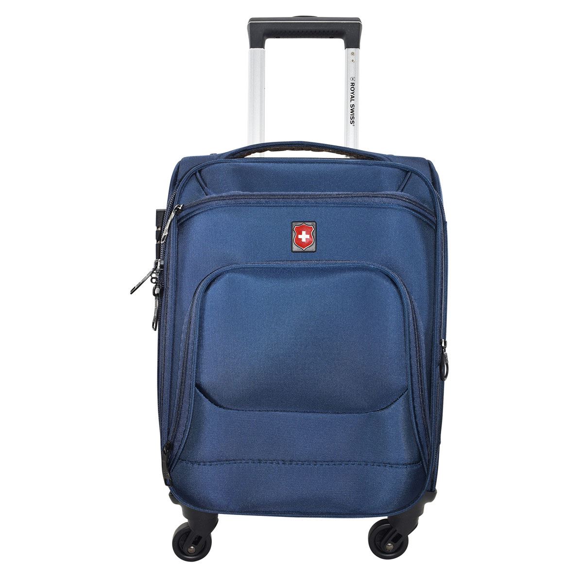 Maleta de Viaje Royal Swiss con Ruedas Azul Interlaken 18"