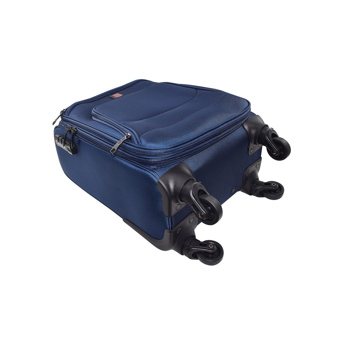 Maleta de Viaje Royal Swiss con Ruedas Azul Interlaken 18"