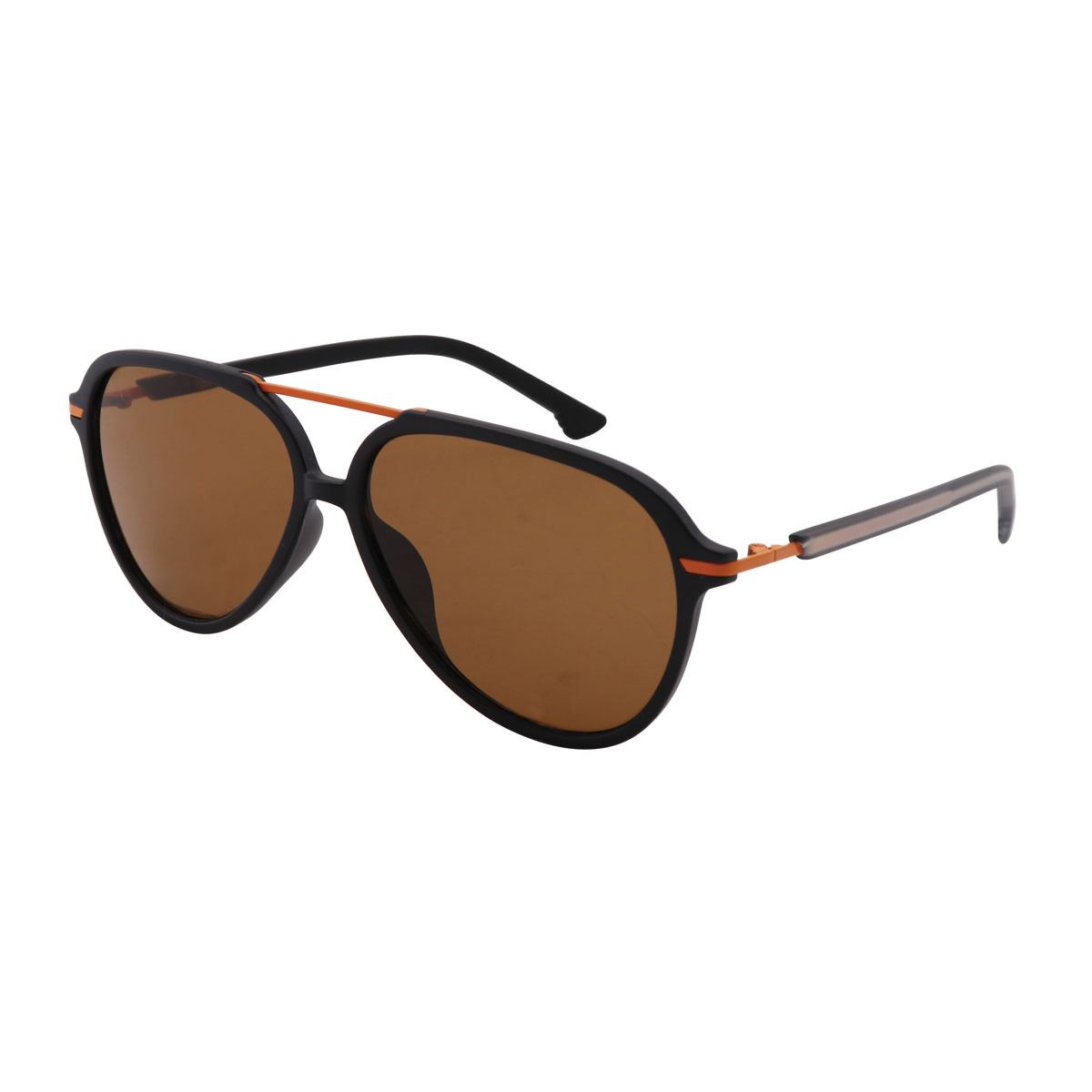 Lentes aviador, color café/naranja con micas café de Mossimo
