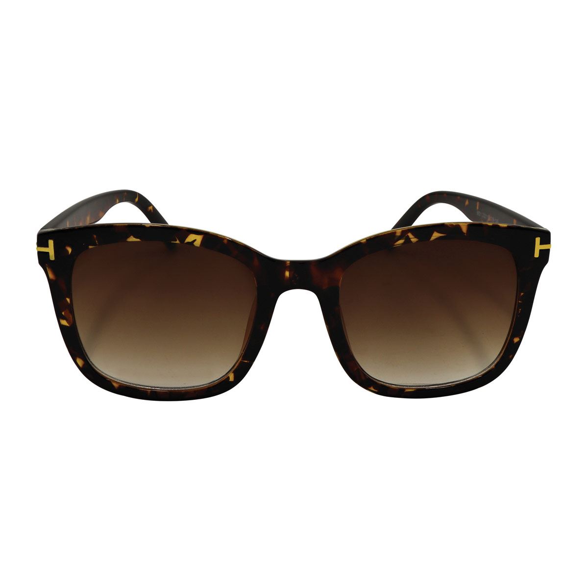 Lentes mariposa con micas café de Emanuel Ungaro