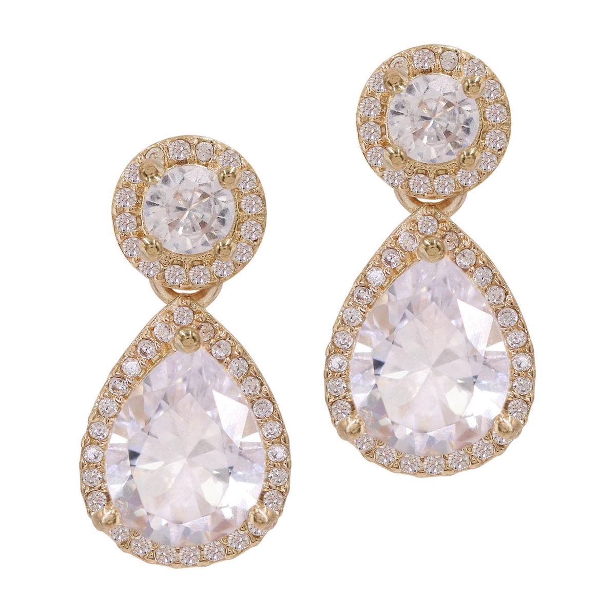 Aretes Pequeños Queen Victoria De Gota