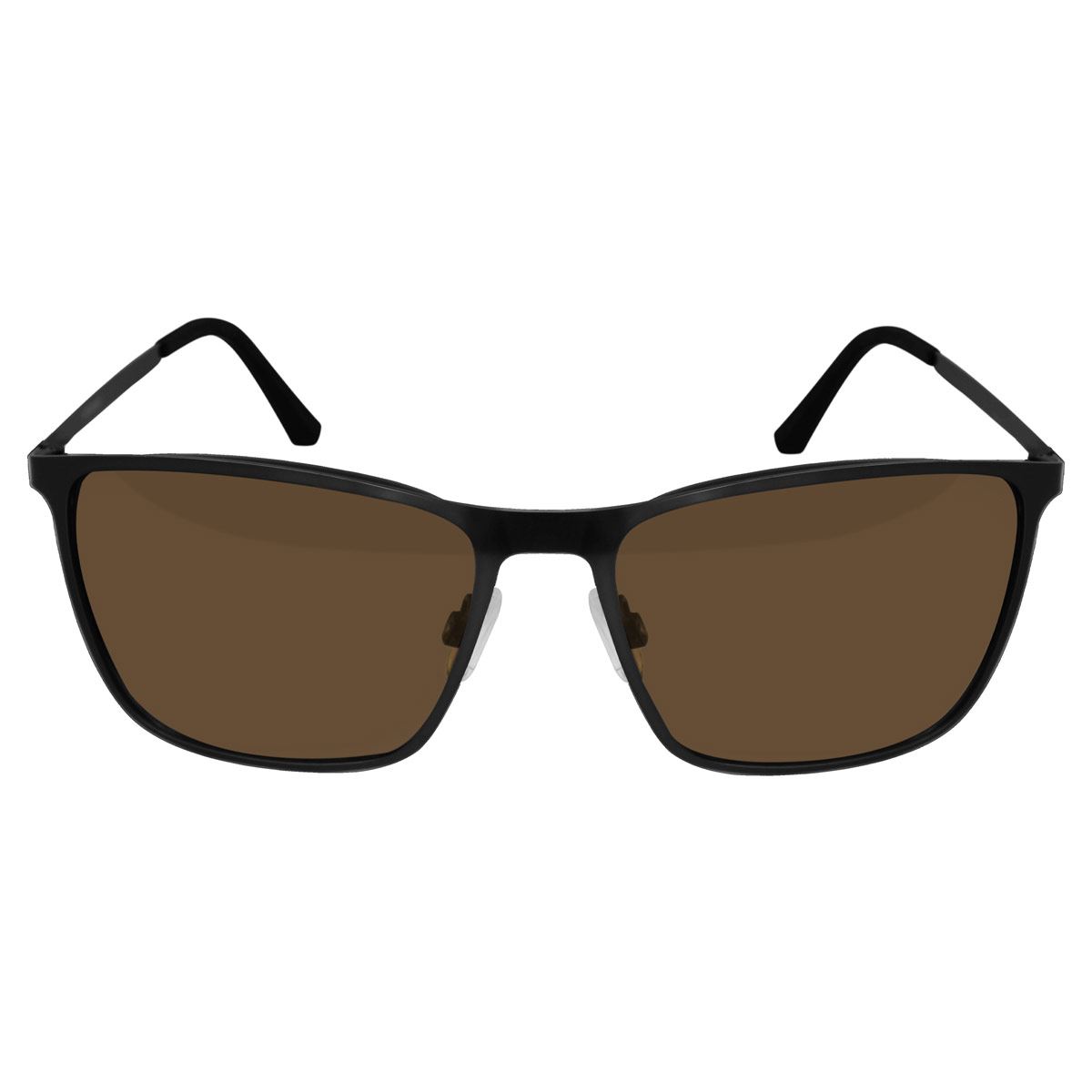 Lentes de Sol Cuadrados Emanuel Ungaro Negro para Hombre