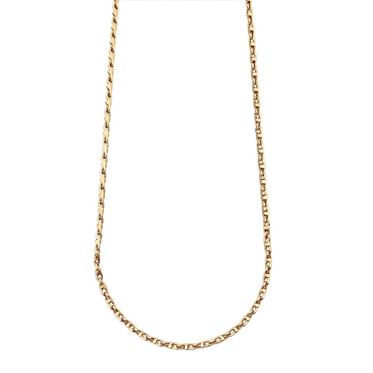 Collar En Acabado Dorado Con Cadena Especial Emanuel Ungaro