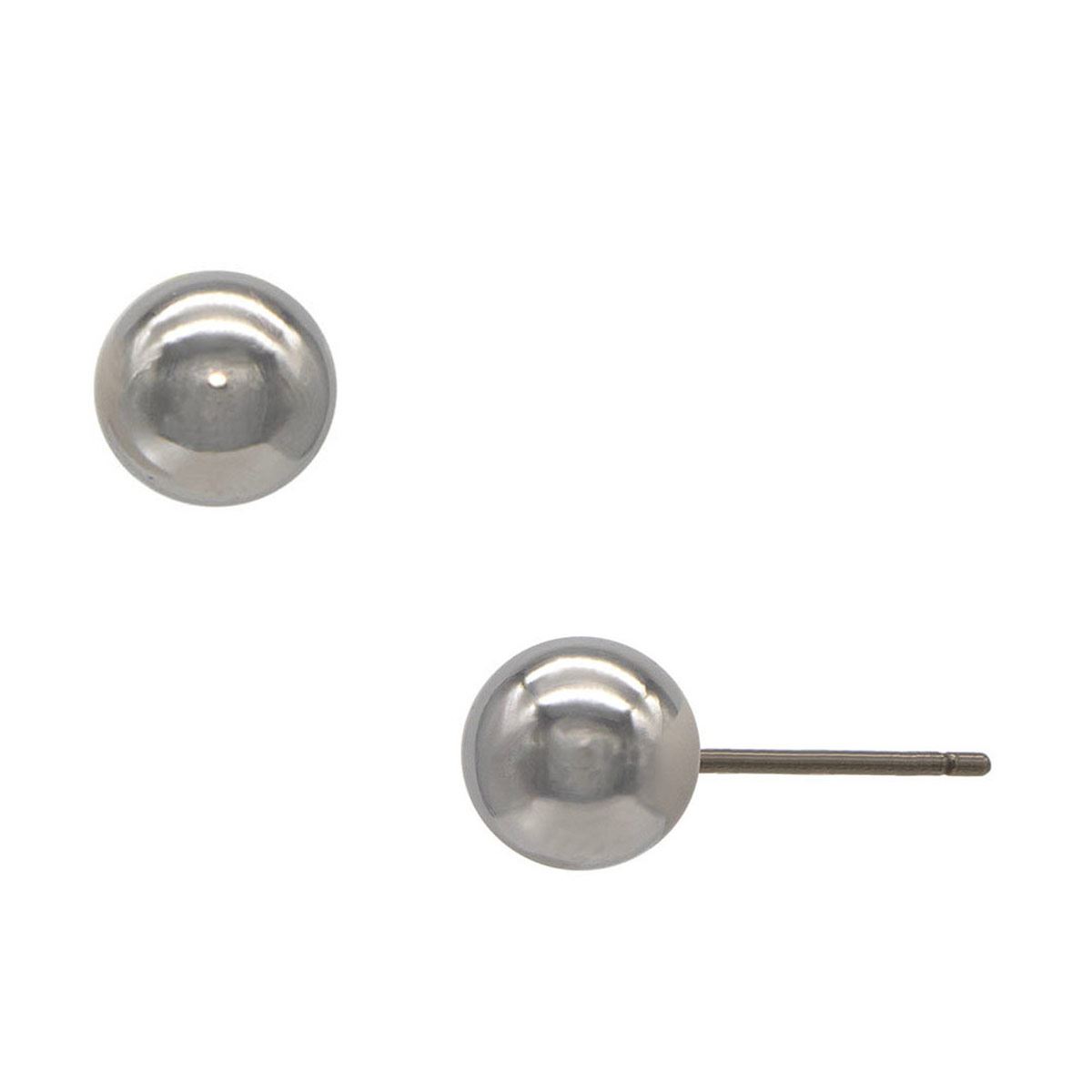 Broqueles Acabado Rodio Queen Victoria