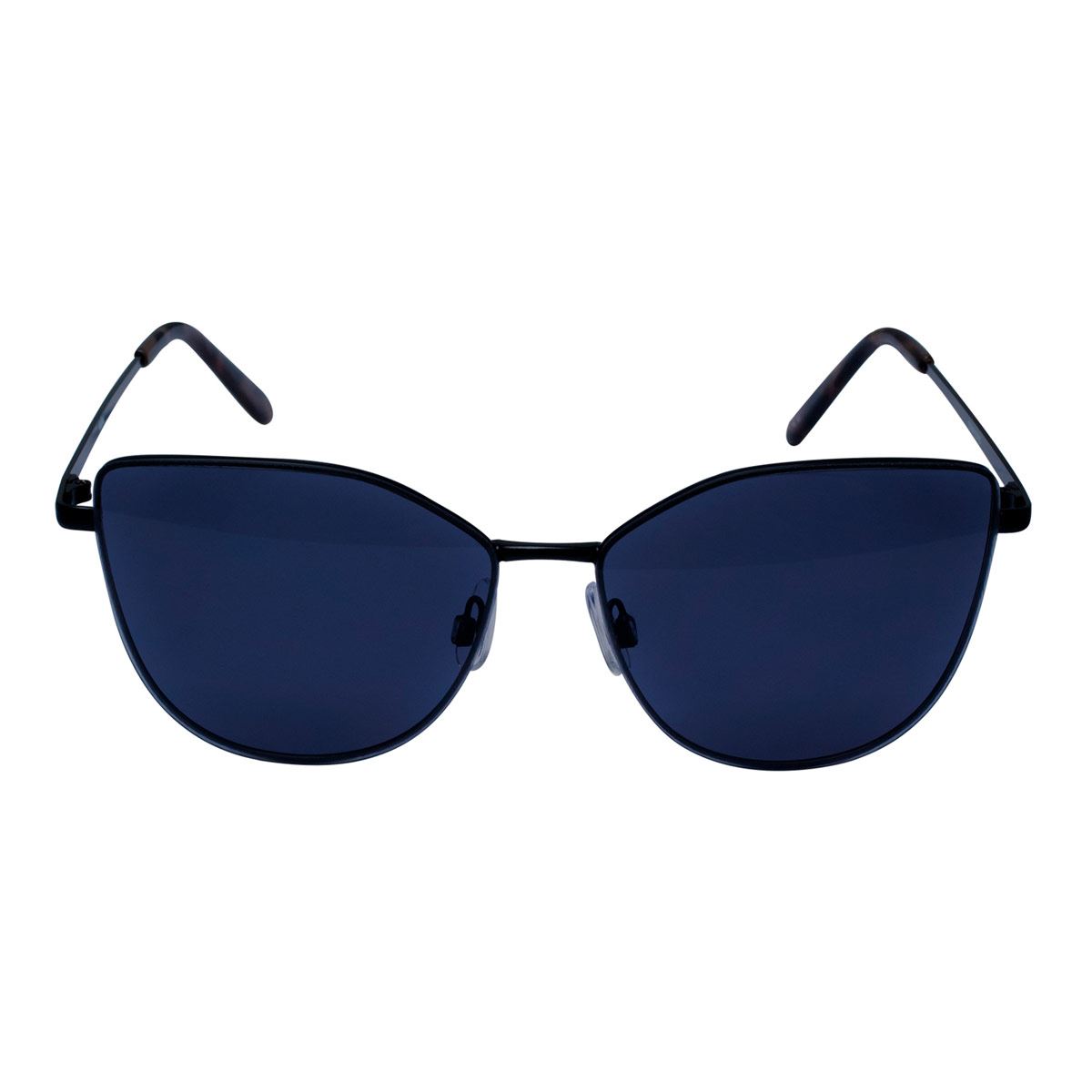 Lentes De Sol Cateye Metal y Micas Negras para Mujer Mossimo