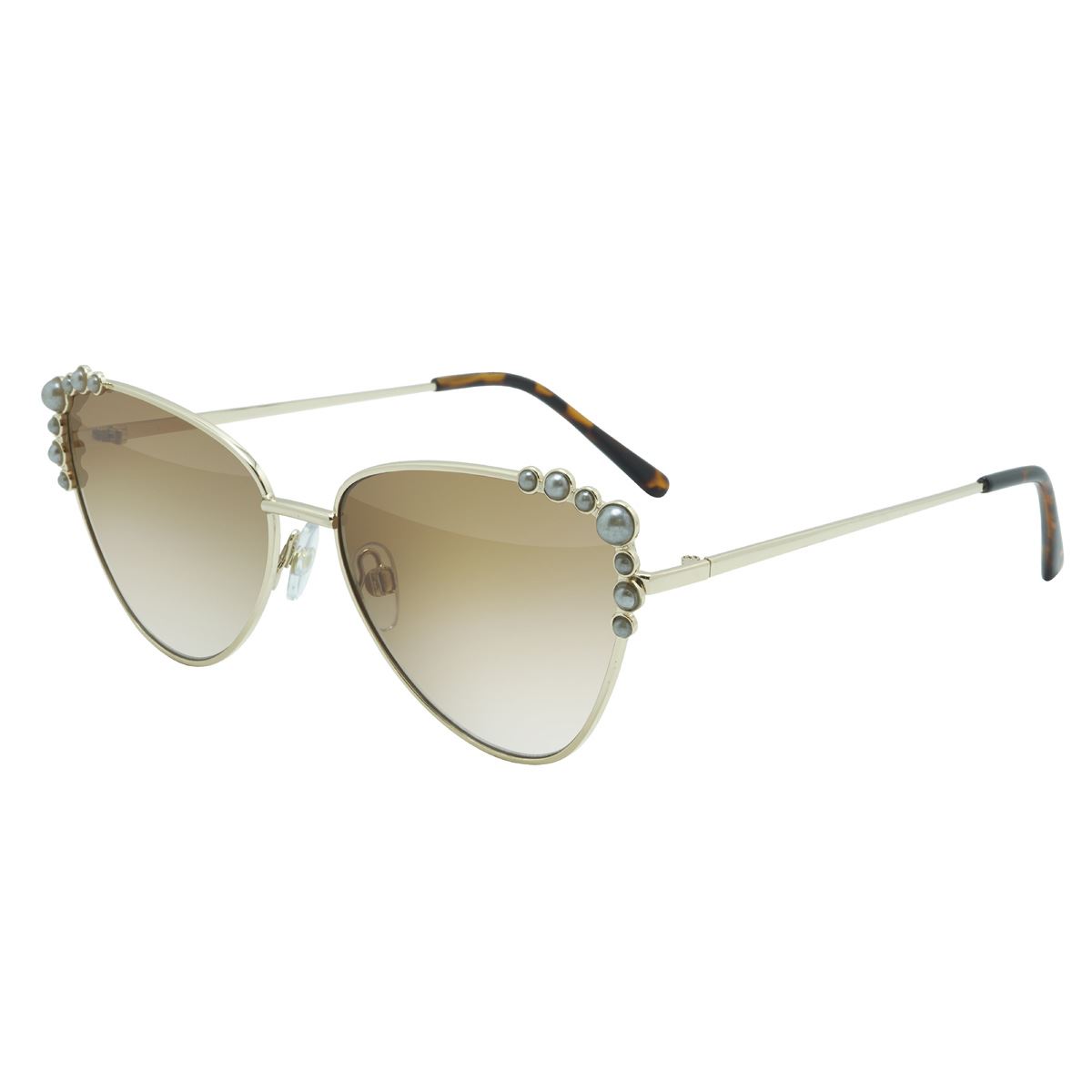 Lente Solar Nine West 39367RNJ710 Cat eye Dorado