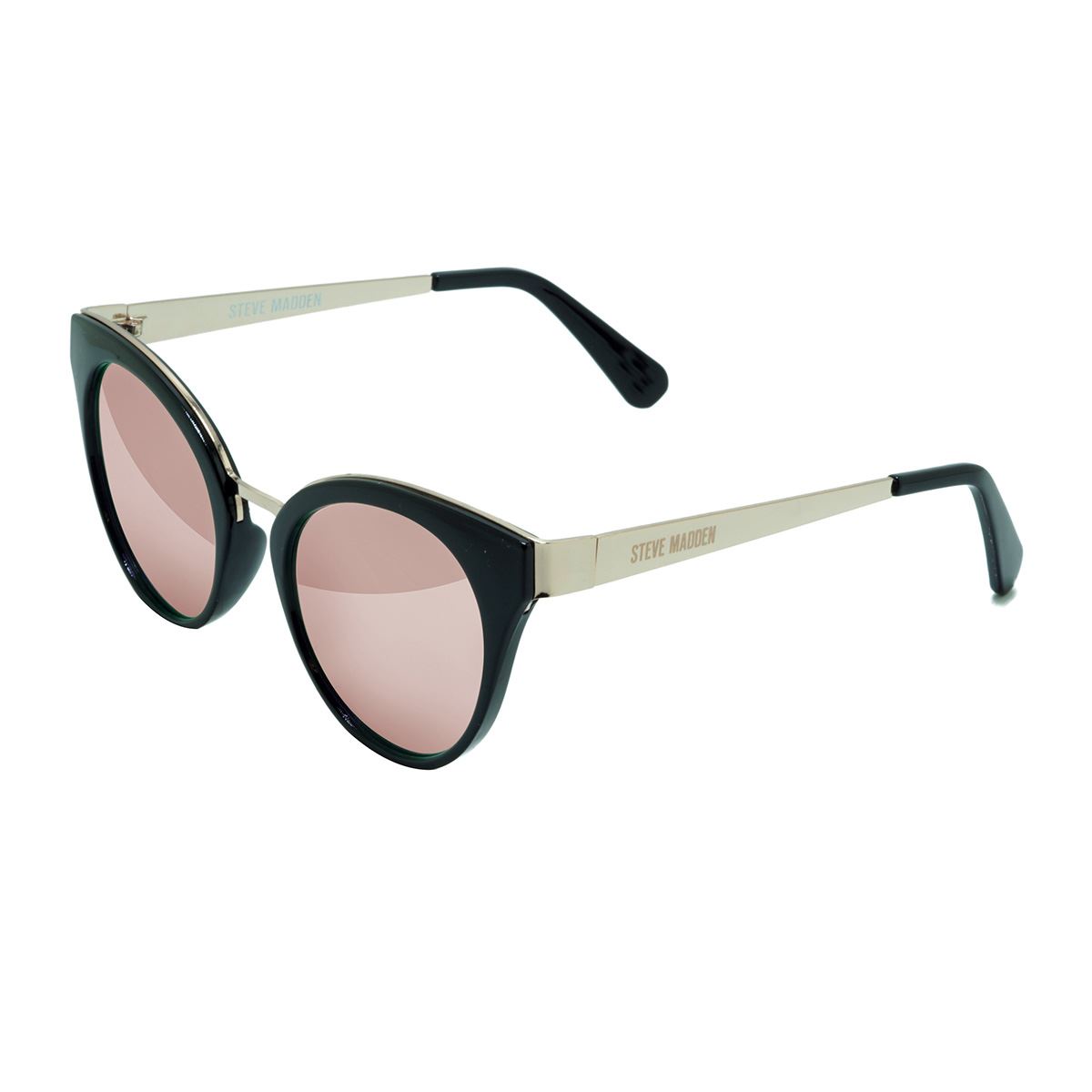 Lente Solar Steve Madden SM894208 Cat eye Negro