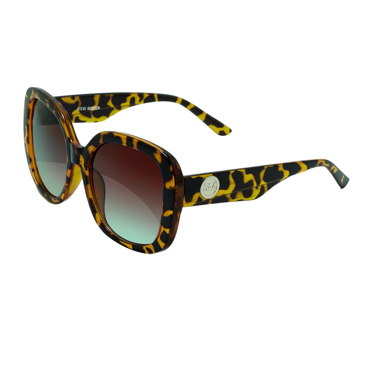 Lente Solar Steve Madden SML89303 Cuadrado Carey