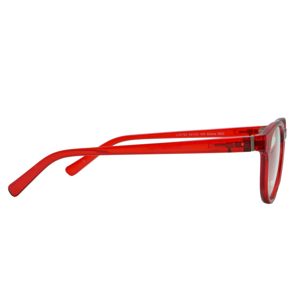 Armazón con protección de luz azul rojo e-glasses modelo Shane Red