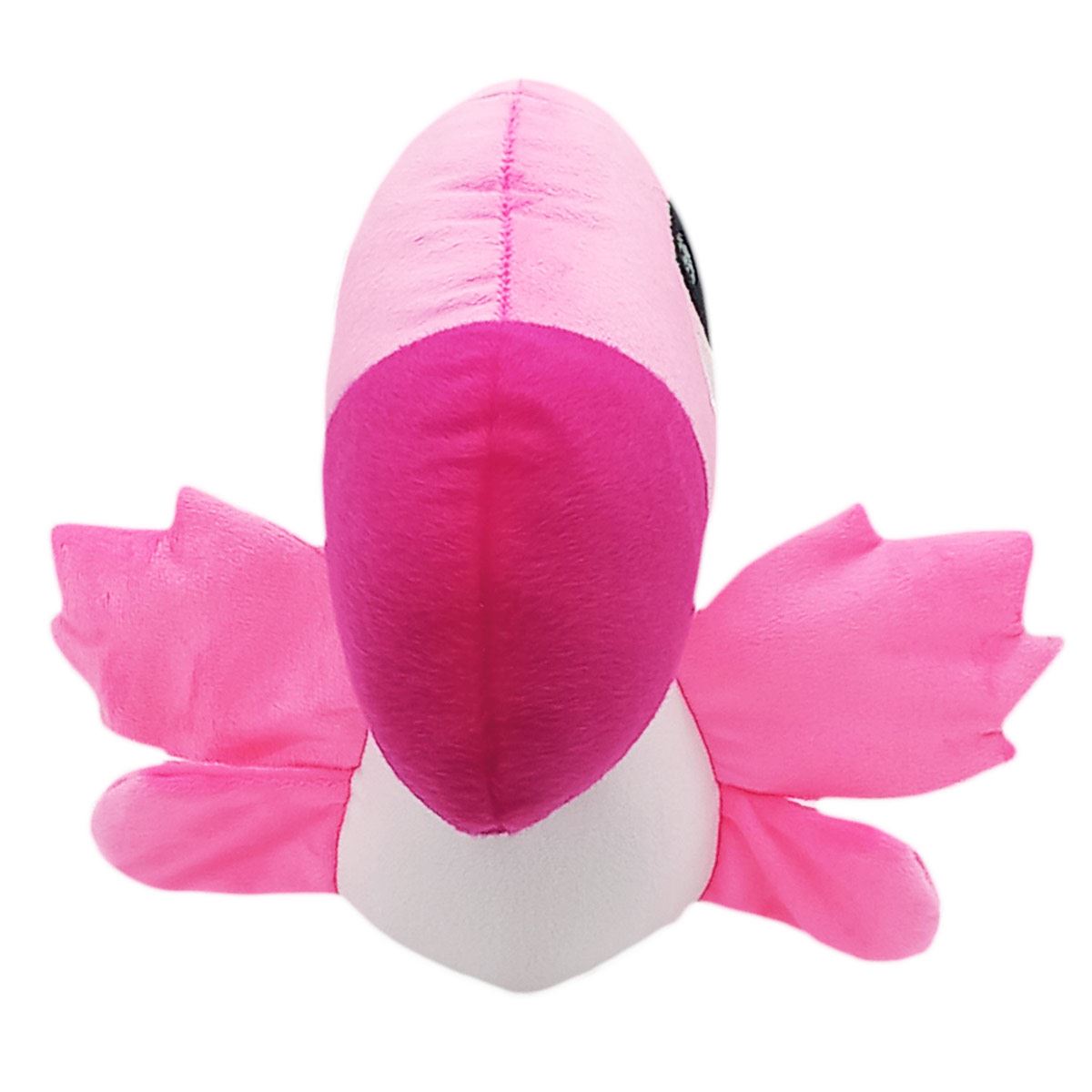 Cojín chico de figura de tucán color rosa